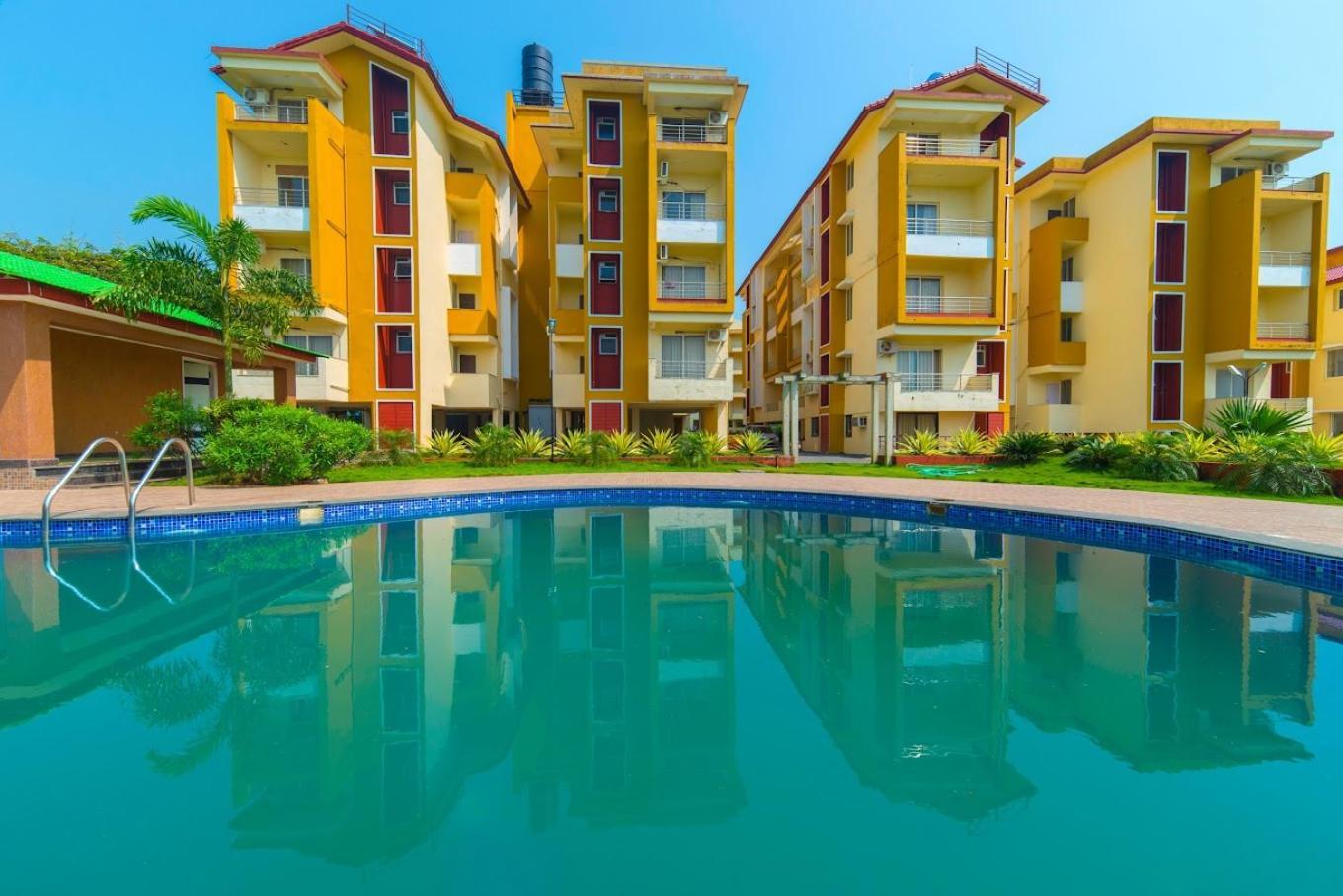 Fabhotel Ocean View Apartment - Nr Dabolim Airport Old Goa Exterior foto